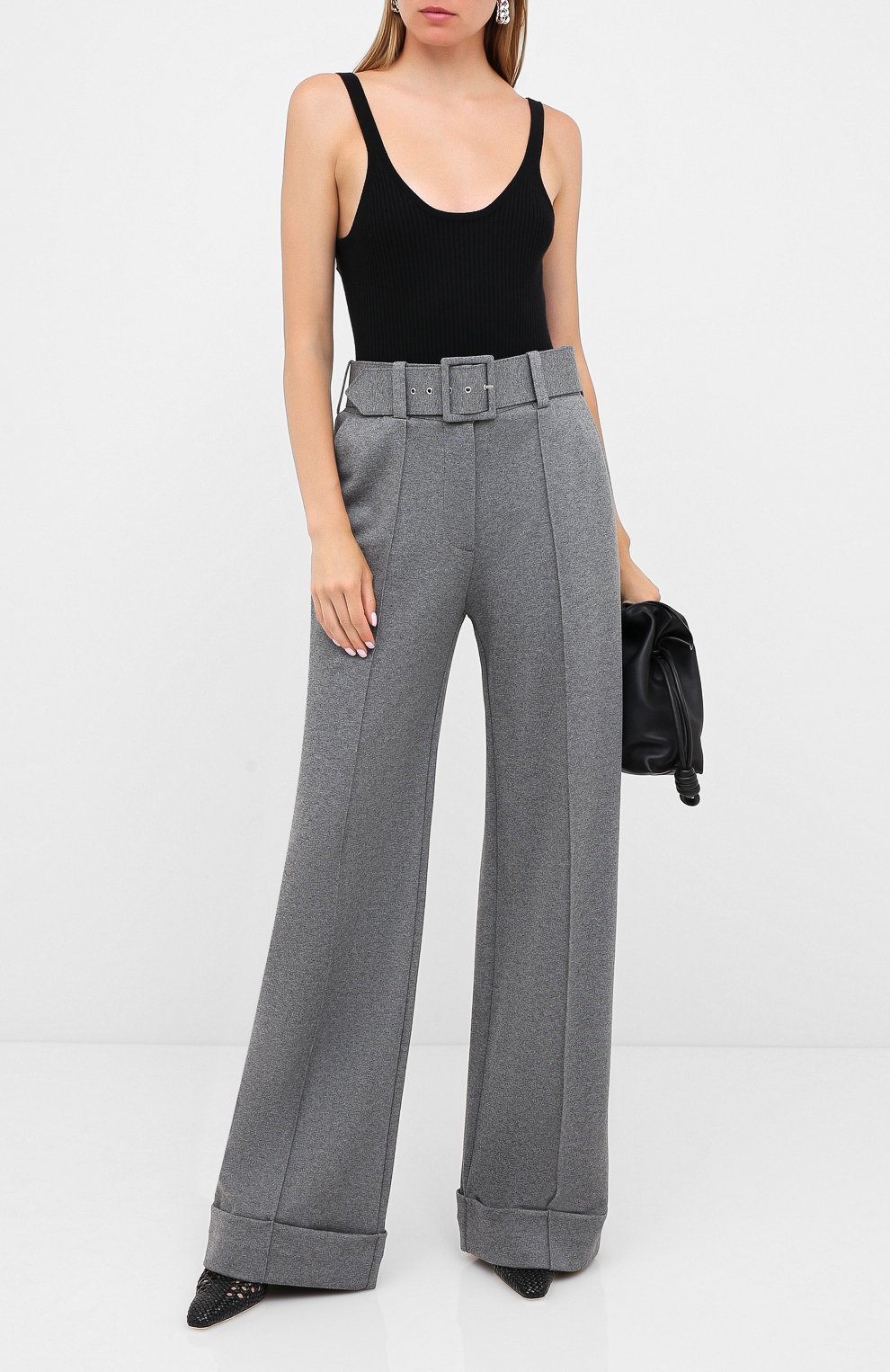 Брюки из вискозы VICTORIA, VICTORIA BECKHAM, арт. 2120JTR000484A, фото 2