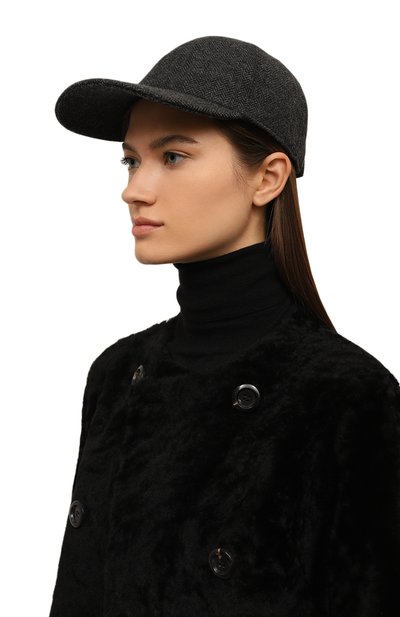 Бейсболка из кашемира и шерсти VICTORIA KUSENKOVA, арт. 858700008005, фото 2