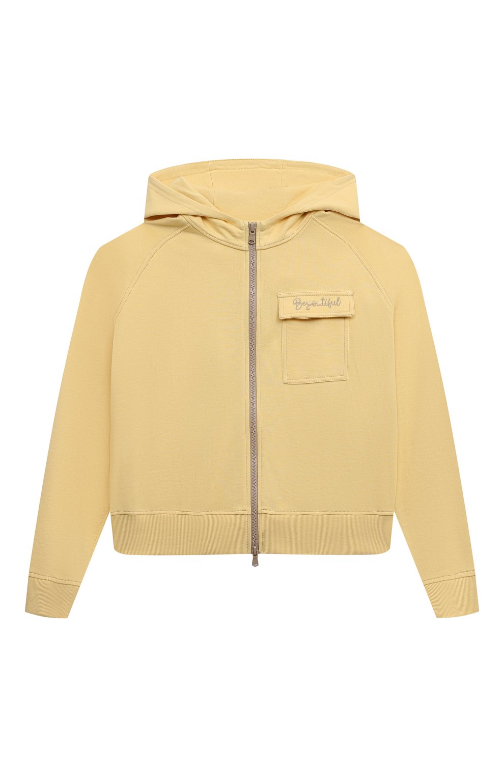 Хлопковая толстовка BRUNELLO CUCINELLI, арт. BD869E298C, фото 1