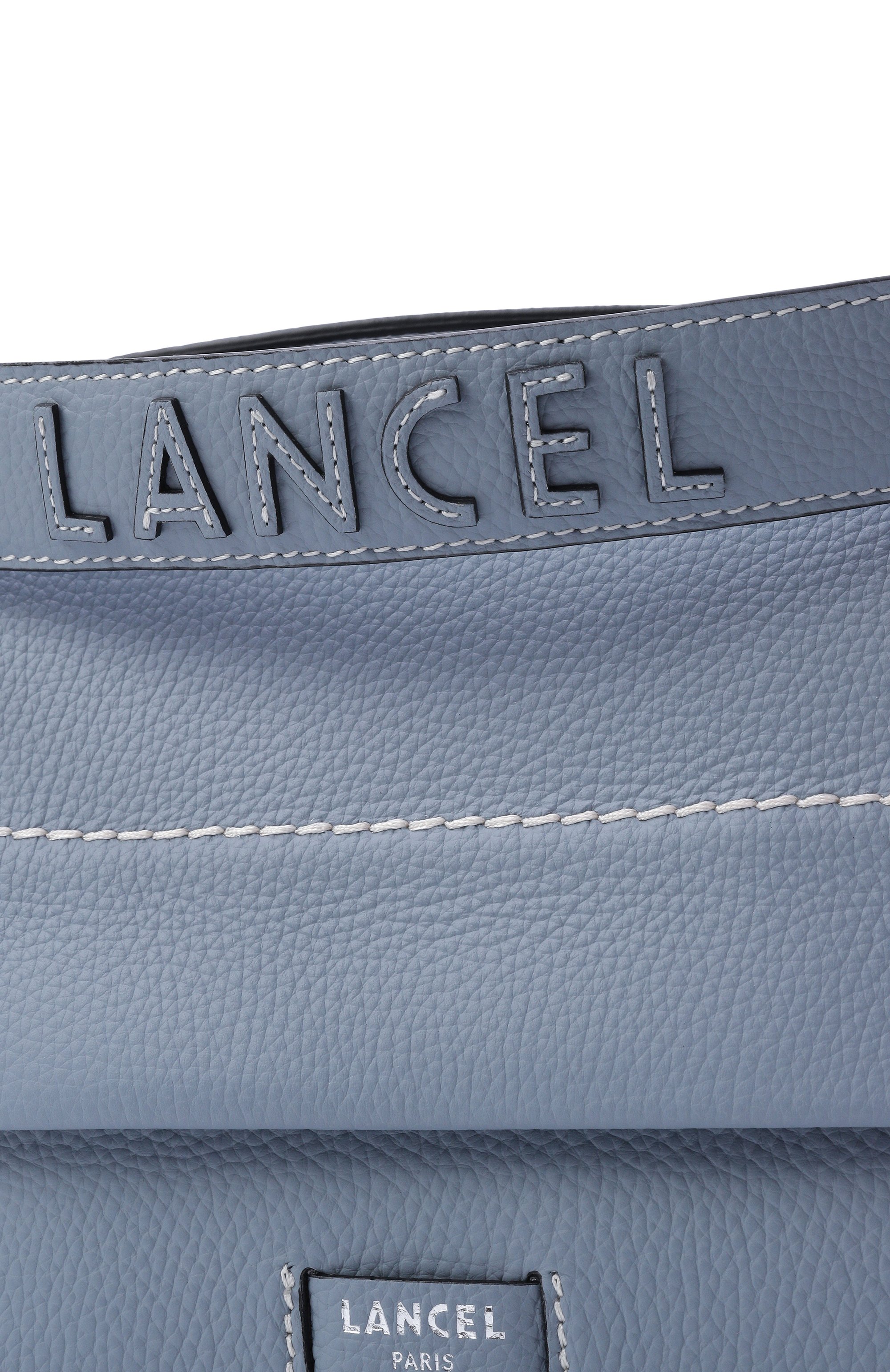 Сумка ninon soft medium LANCEL голубого цвета по цене 85100 руб., арт. A13782, фото 6 Сумка ninon soft medium LANCEL, арт. A13782, фото 6