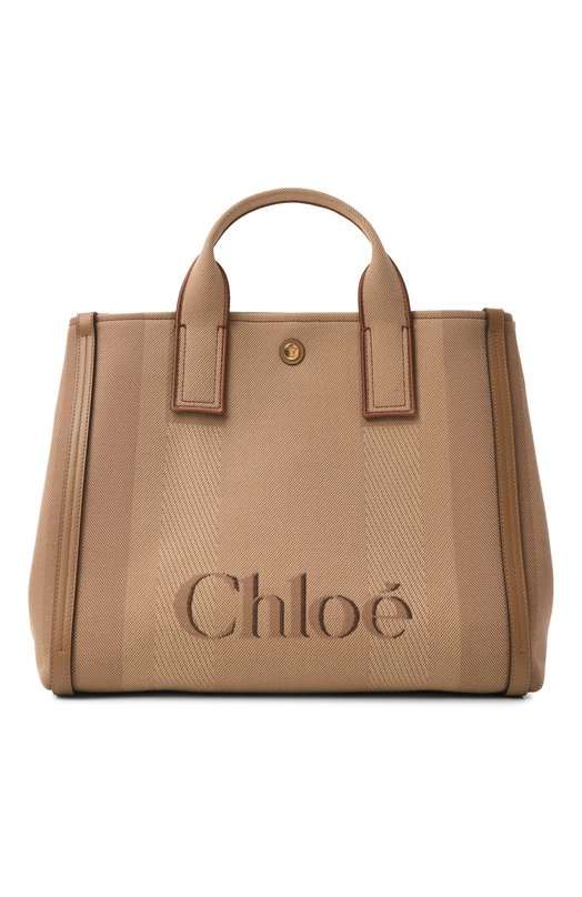 Сумка Carry small Chloé CHC25SS910065 Бежевый CHC25SS910065