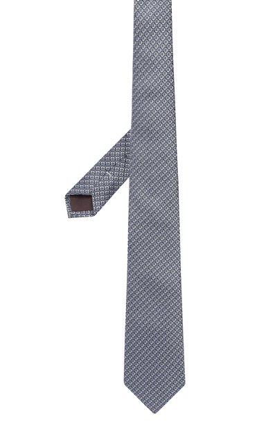 Шелковый галстук CANALI синего цвета по цене 18500 руб., арт. 18/HJ04190, фото 3 Шелковый галстук CANALI, арт. 18/HJ04190, фото 3