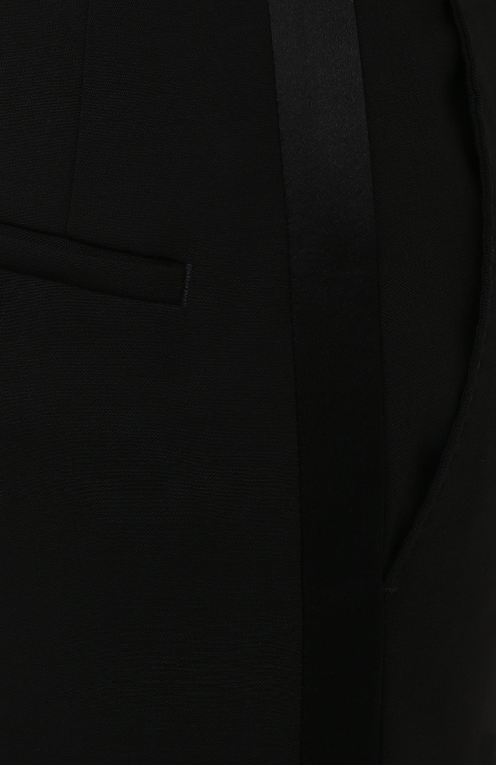 Брюки из шерсти и шелка DOLCE & GABBANA, арт. FTB72T/FUBAJ, фото 5