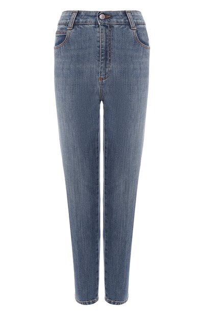 Женские джинсы с потертостями STELLA MCCARTNEY, арт. 450165/SMH02