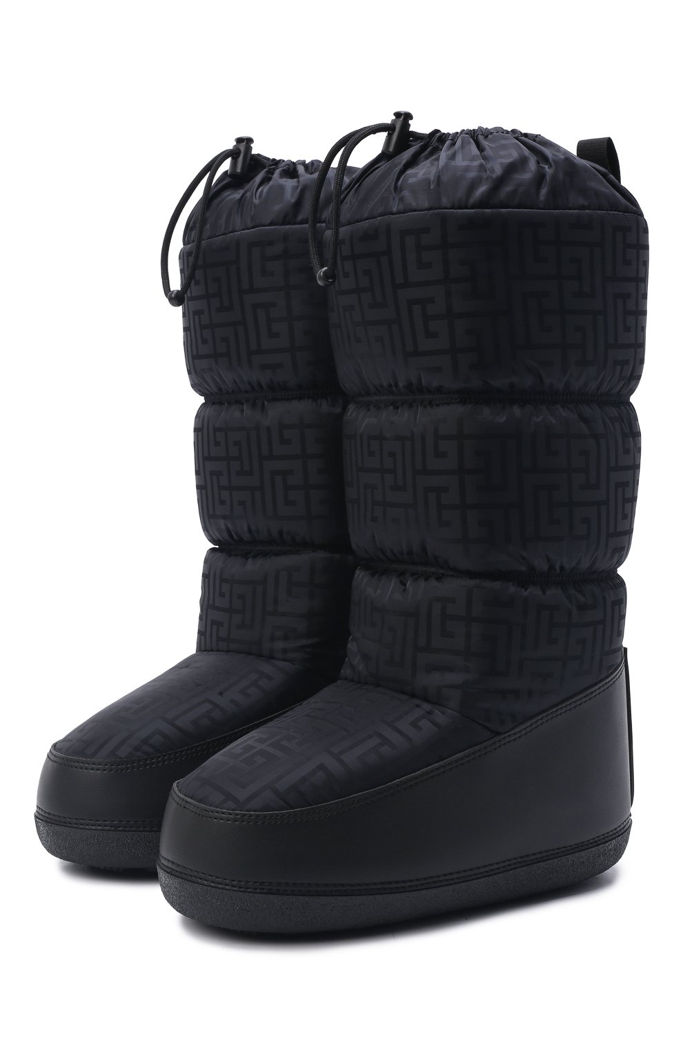 Текстильные сапоги balmain x rossignol BALMAIN, арт. WN4TA706/TNML, фото 1