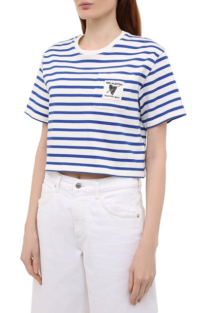 Хлопковая футболка REDVALENTINO, арт. VR0MG10I/5VH, фото 3