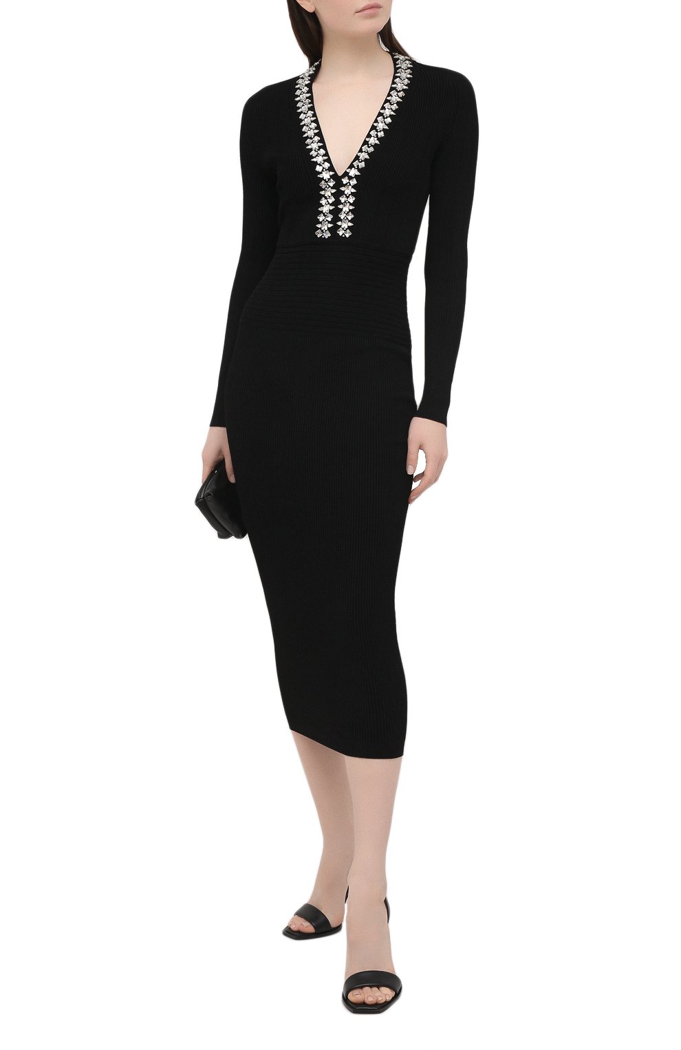 Платье из вискозы BALMAIN, арт. VF16644/K239, фото 2