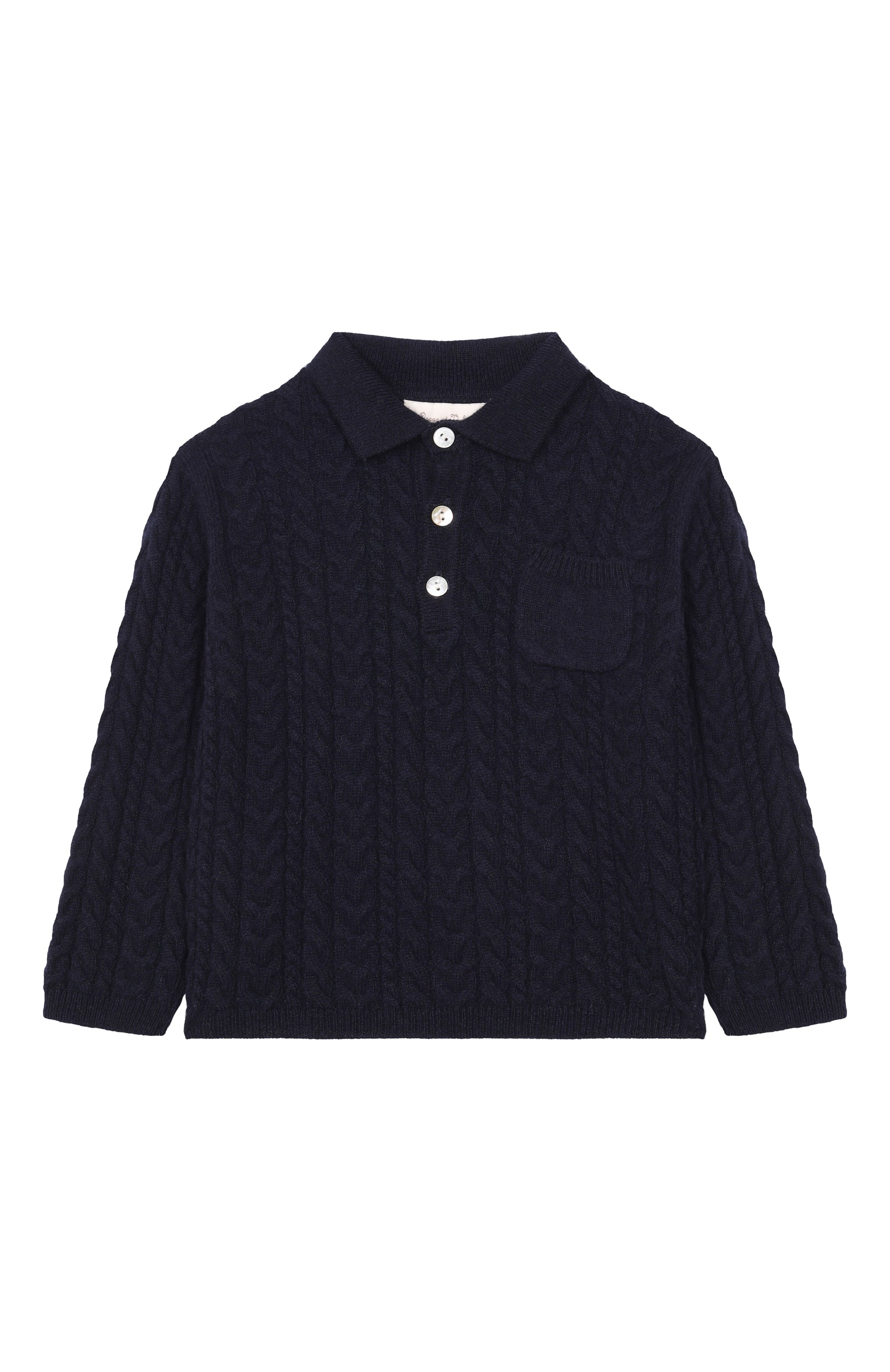 Кашемировое поло OSCAR ET VALENTINE, арт. POLO, фото 1