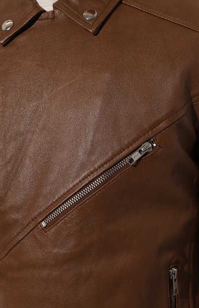 Кожаная куртка UNIQUE AS DUCK, арт. KOZB1, фото 5