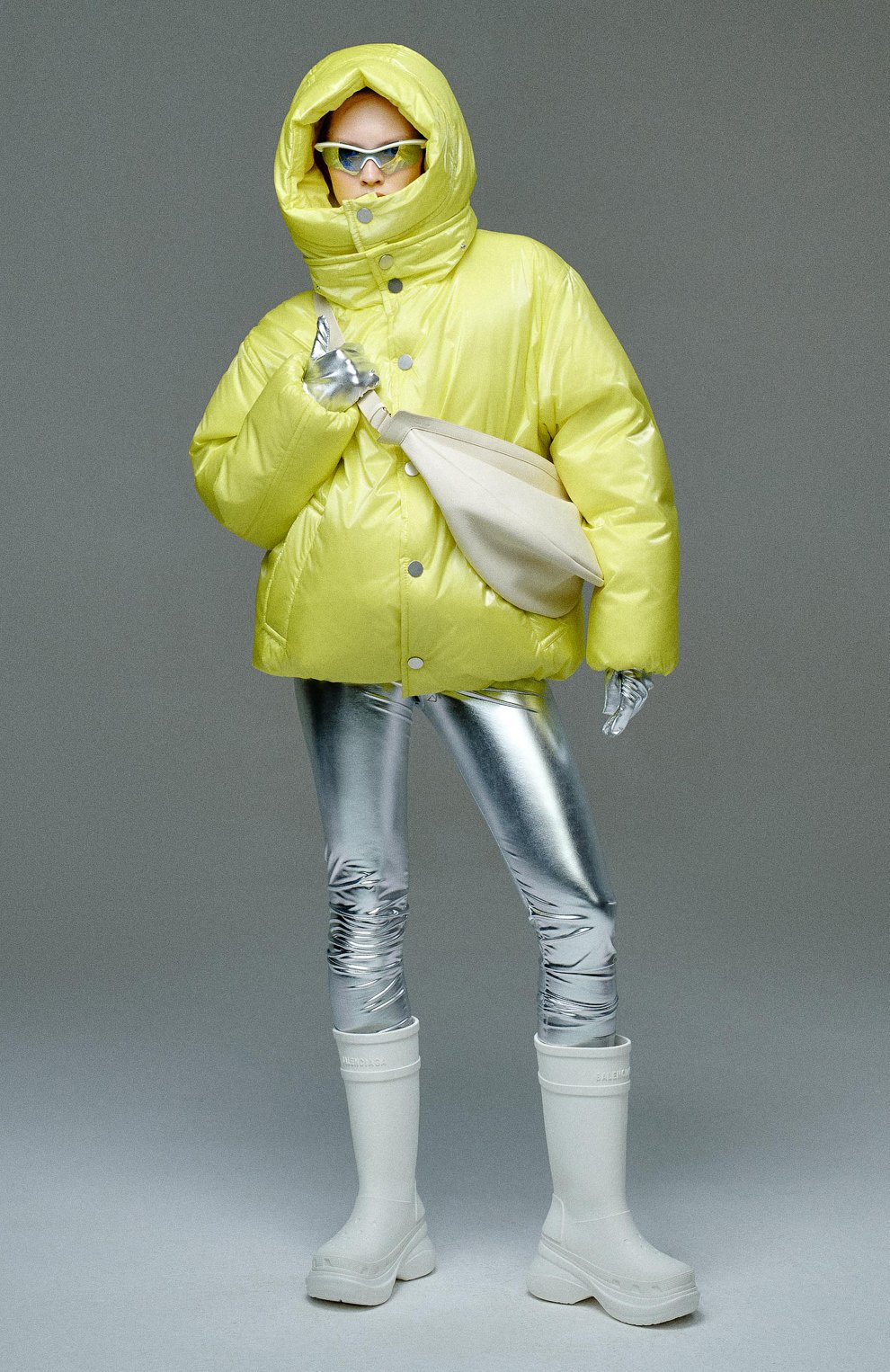 Резиновые сапоги crocs x balenciaga BALENCIAGA, арт. 677388/W1S8E, фото 7