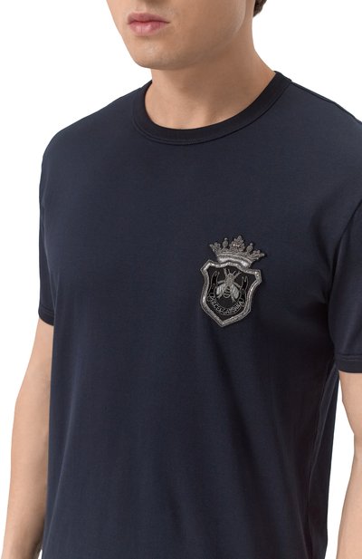 Хлопковая футболка DOLCE & GABBANA, арт. G8PV1Z/G704C, фото 5