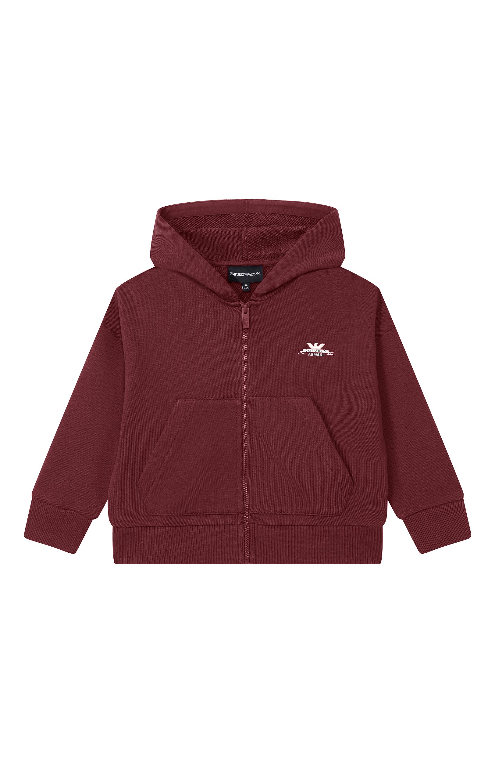 Хлопковая толстовка EMPORIO ARMANI, арт. EB001391/AF26020, фото 1