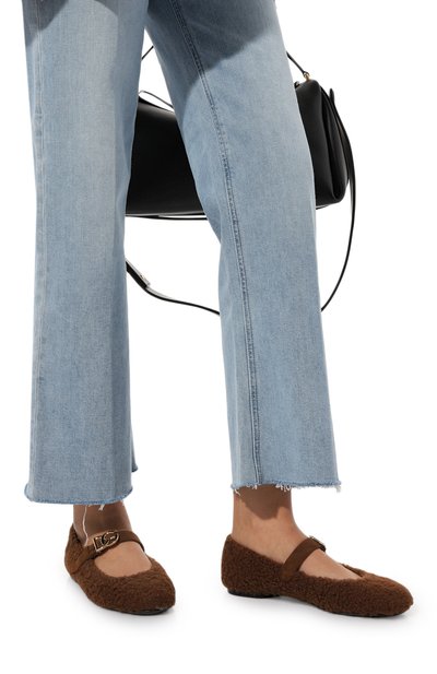 Текстильные балетки pantofola DOLCE & GABBANA, арт. CB0204/AN361, фото 3