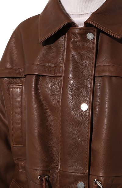 Кожаная куртка LESYANEBO, арт. SS23/LEATHERJ002, фото 5