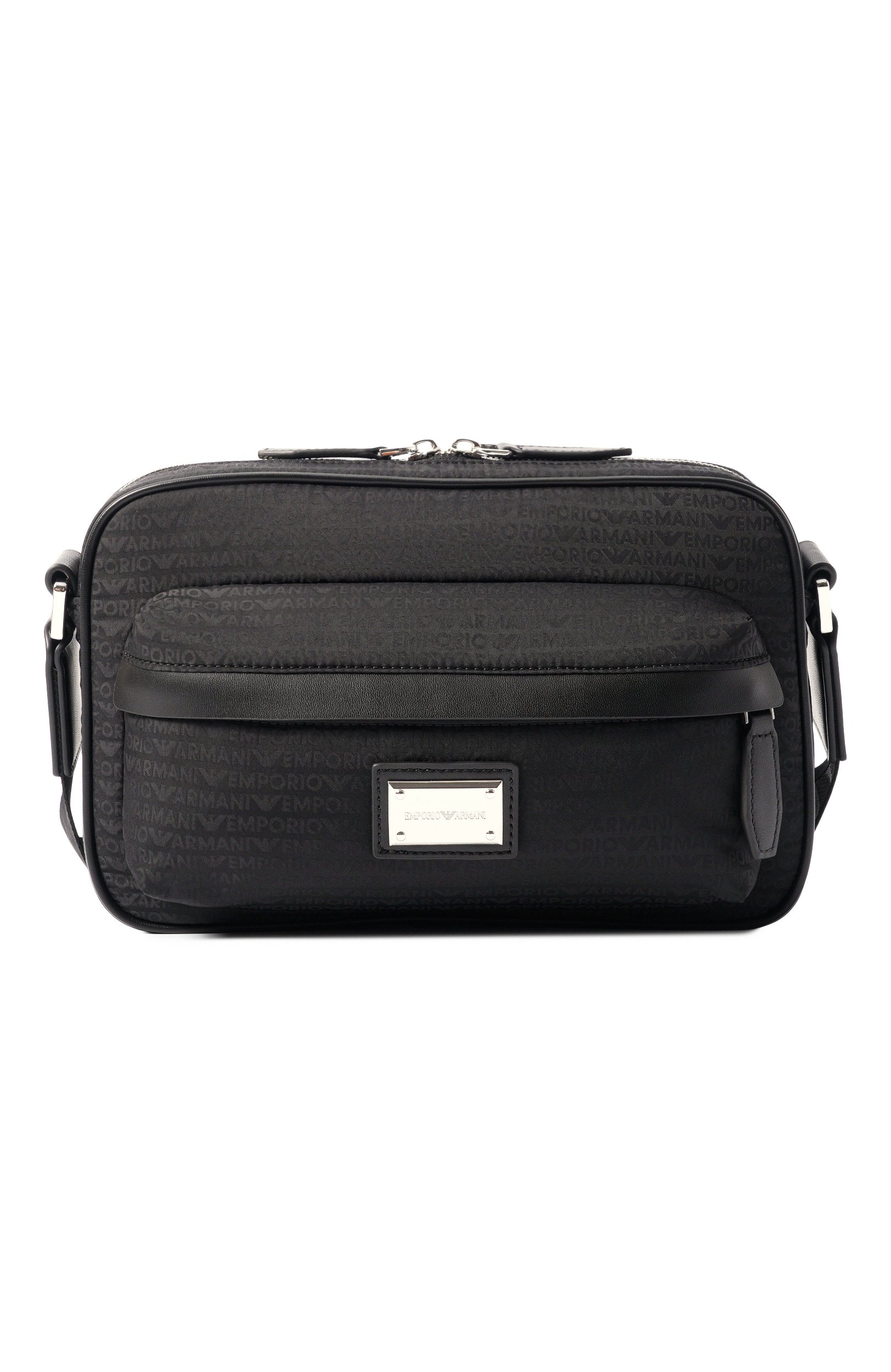 Сумка EMPORIO ARMANI черного цвета по цене 39950 руб., арт. EM007026/AF28660, фото 1 Сумка EMPORIO ARMANI, арт. EM007026/AF28660, фото 1
