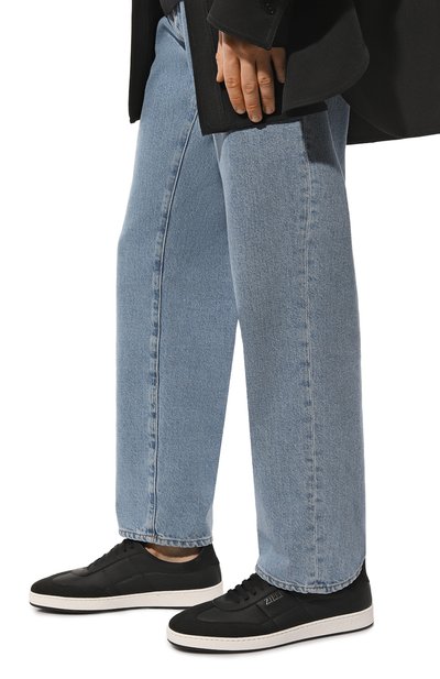 Кожаные кеды ZILLI, арт. H0035AM1949VSHA01, фото 3