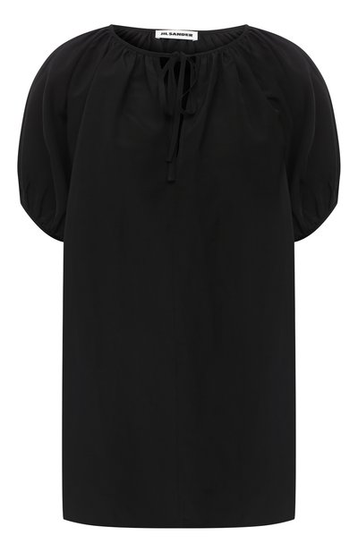 Женский топ из вискозы и льна JIL SANDER, арт. JSCR560606-WR391000