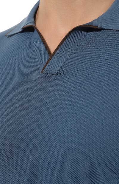 Хлопковое поло  GRAN SASSO, арт. 57157/20642, фото 5