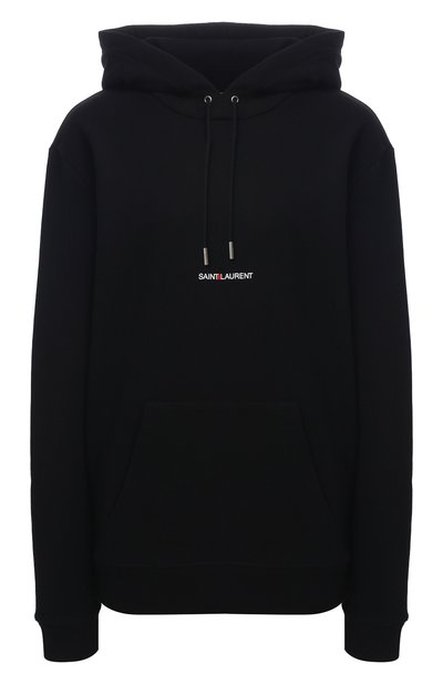 Женский хлопковое худи SAINT LAURENT, арт. 464343/YB2EZ