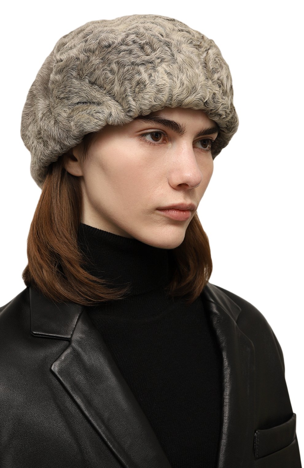 Берет из каракульчи VICTORIA KUSENKOVA, арт. 017100009008, фото 2
