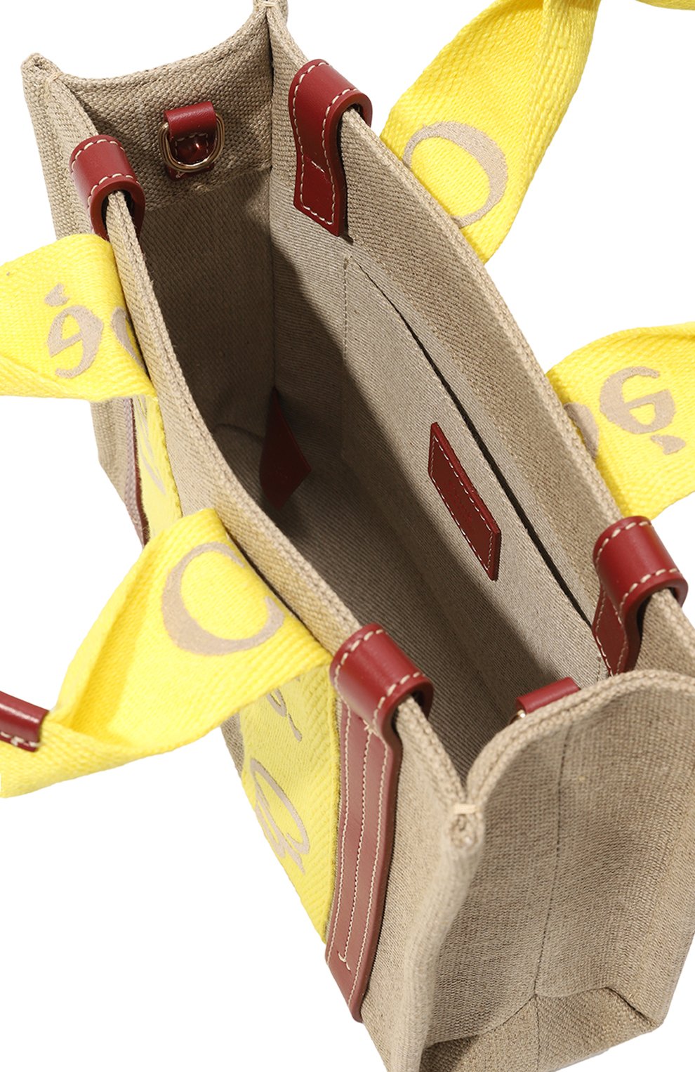 Сумка-тоут woody small CHLOÉ, арт. CHC23US397/K37, фото 5