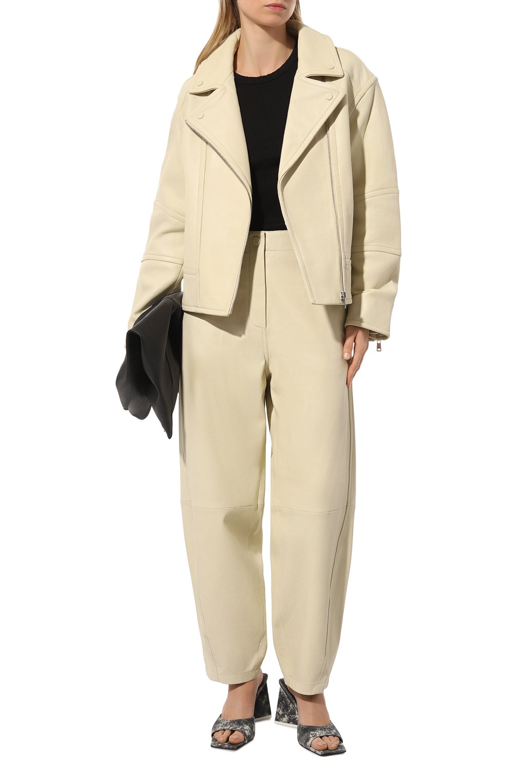 Кожаная куртка YVES SALOMON, арт. 24EYV22655APAN, фото 2