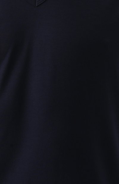 Хлопковая футболка с v-образным вырезом ZIMMERLI, арт. 172/1462, фото 5