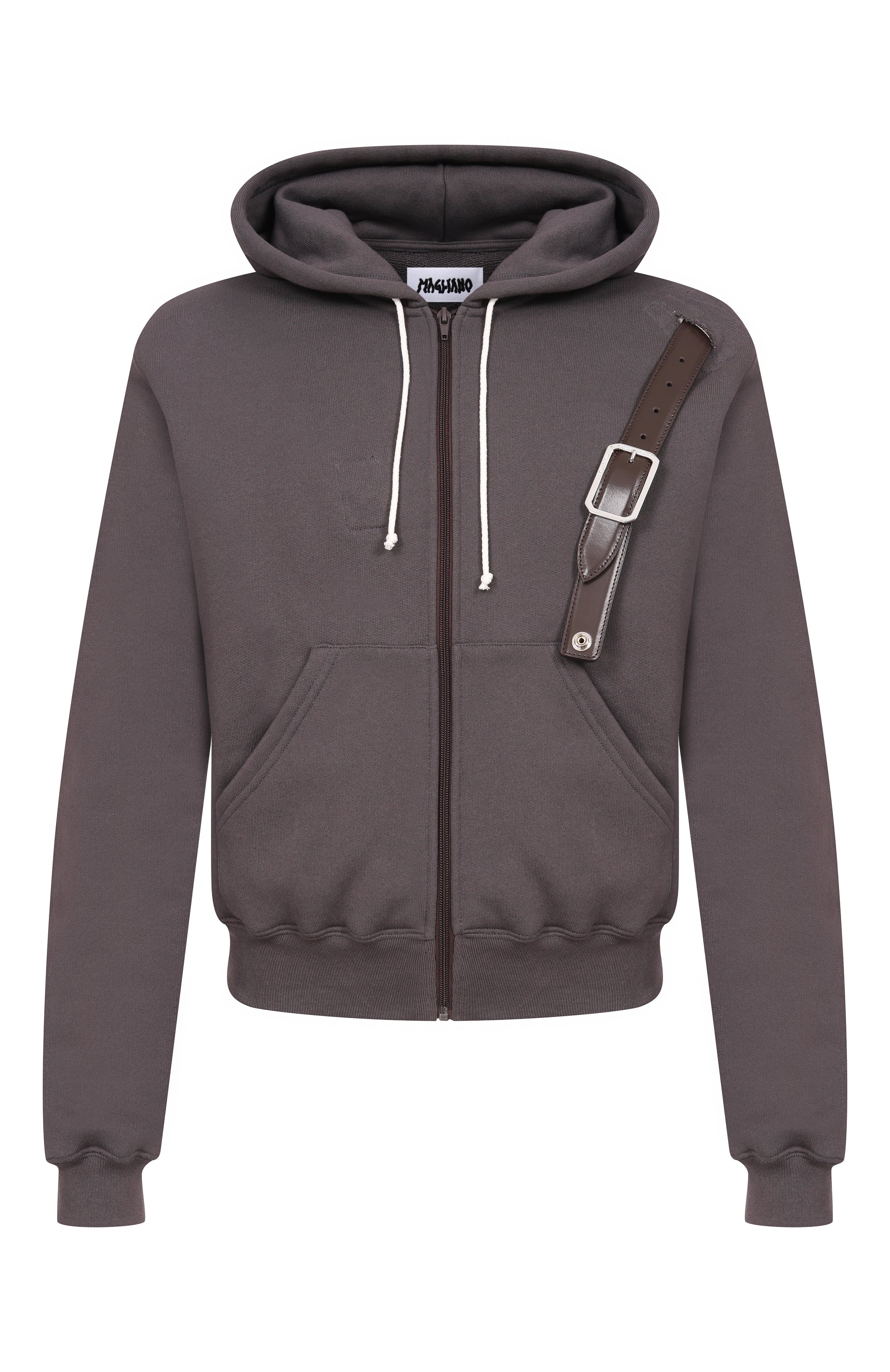 Хлопковая толстовка MAGLIANO коричневого цвета по цене 88850 руб., арт. MGSS26H001012, фото 1 Хлопковая толстовка MAGLIANO, арт. MGSS26H001012, фото 1