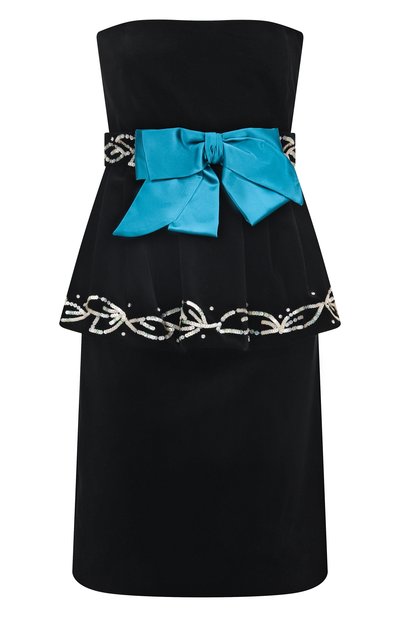 Женское бархатное платье VALENTINO, арт. 7B3VADP5/905