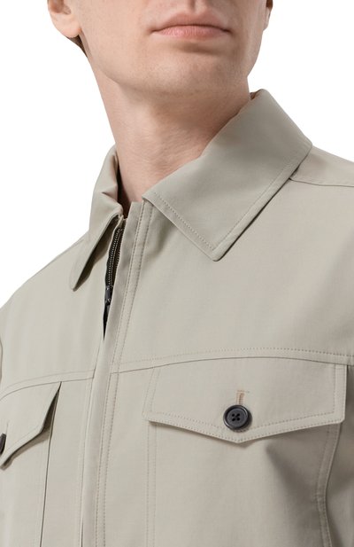 Куртка из хлопка и шерсти CORNELIANI, арт. 27LI55/2714112, фото 5