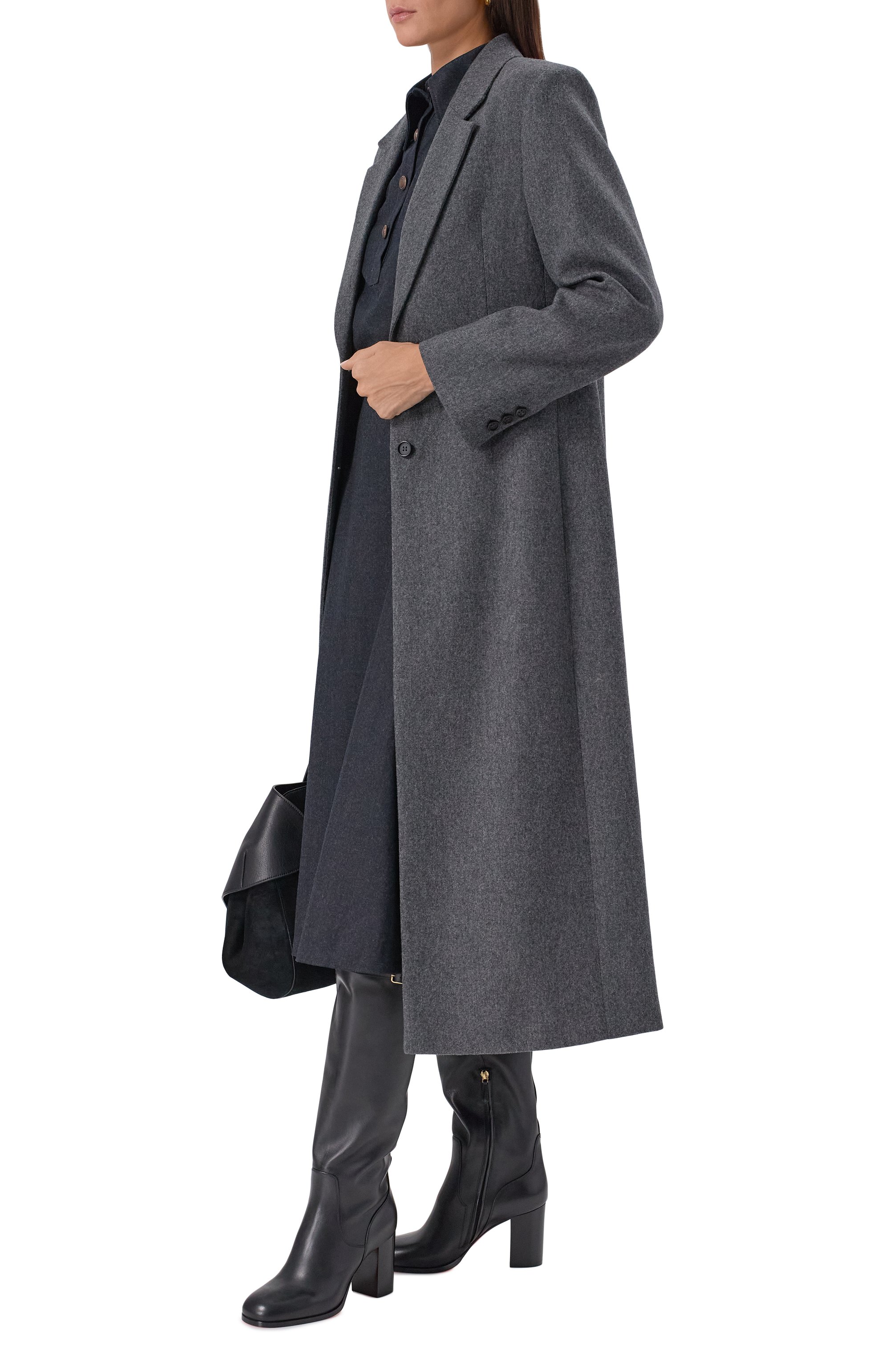 Кожаные сапоги SANTONI, арт. WSNG71746HI3NDYL, фото 3