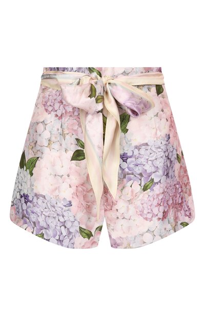 Женские шелковые шорты ZIMMERMANN, арт. 4073AS252