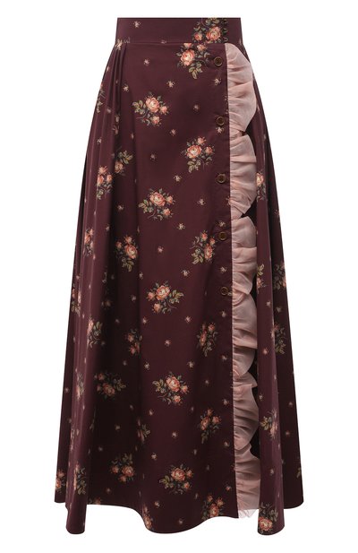 Женская хлопковая юбка ULYANA SERGEENKO, арт. GNM002SS21Resort (0136т21)