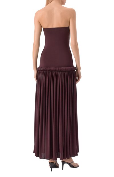 Платье из вискозы ALAIA, арт. AA9R1406J050A, фото 4