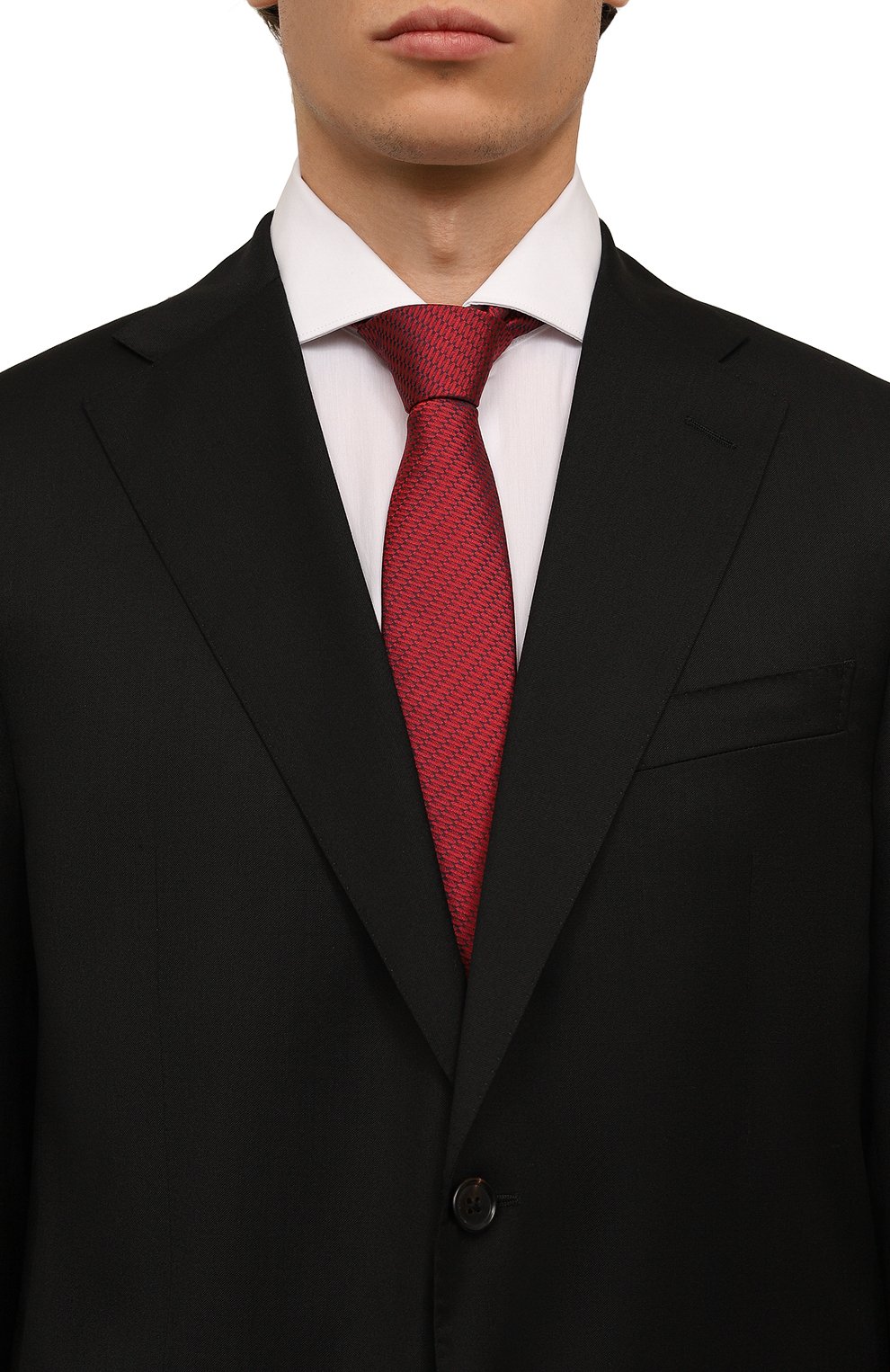 Шелковый галстук HUGO, арт. 50520639, фото 2