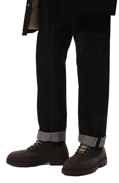 Кожаные хайкеры duck BRUNELLO CUCINELLI, арт. MZUR0MI711, фото 3