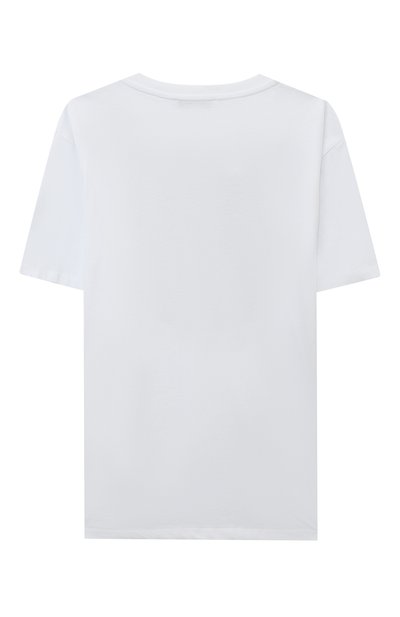 Хлопковая футболка PAOLO PECORA MILANO белого цвета по цене 7200 руб., арт. PP3347/6-12, фото 2 Хлопковая футболка PAOLO PECORA MILANO, арт. PP3347/6-12, фото 2