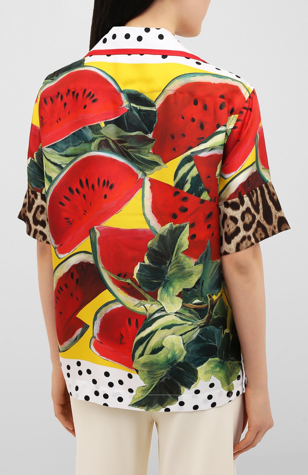 Шелковая рубашка DOLCE & GABBANA, арт. F5M70T/FI1SU, фото 4