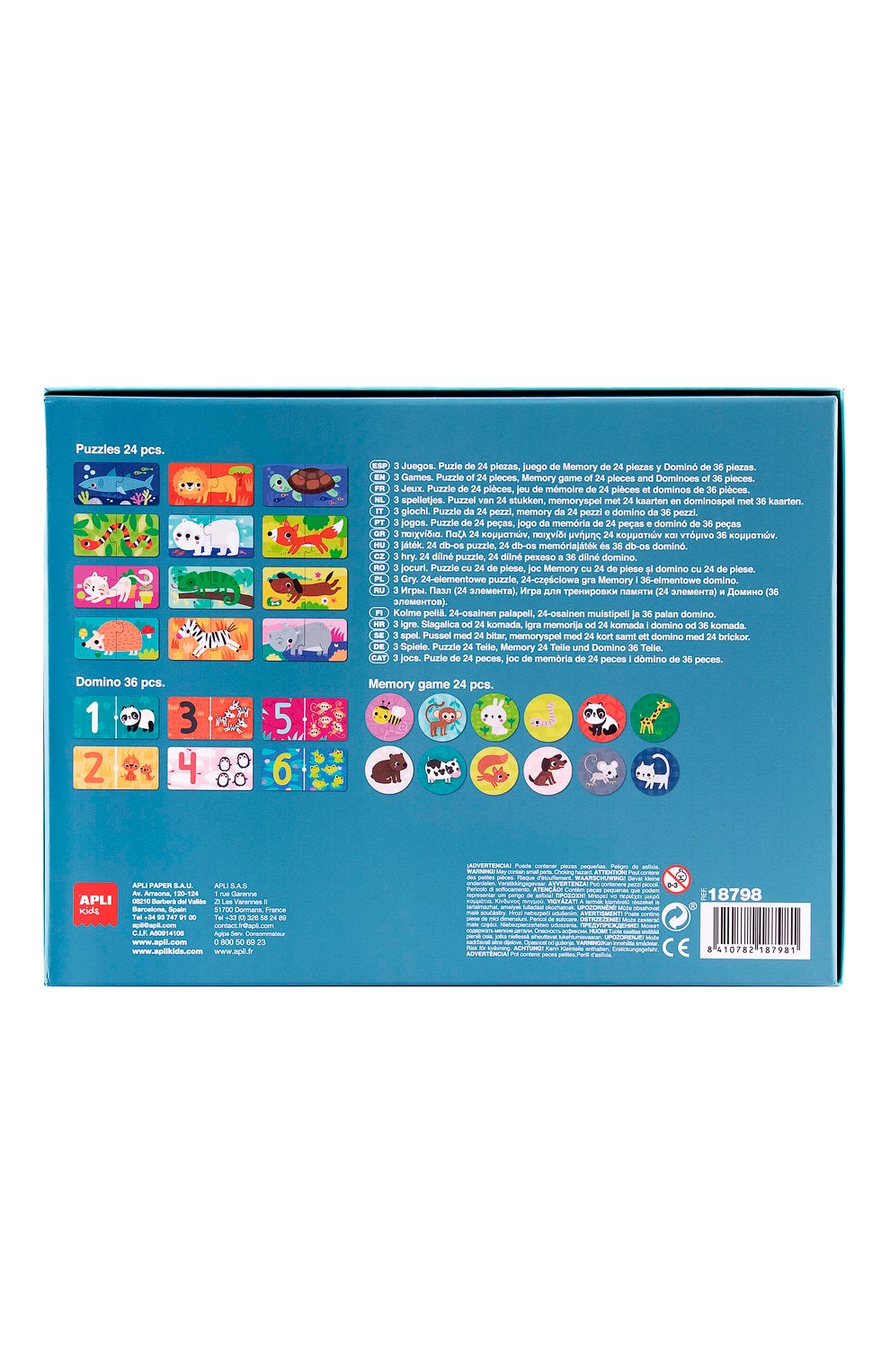 Набор игр животные APLI KIDS, арт. 18798, фото 3