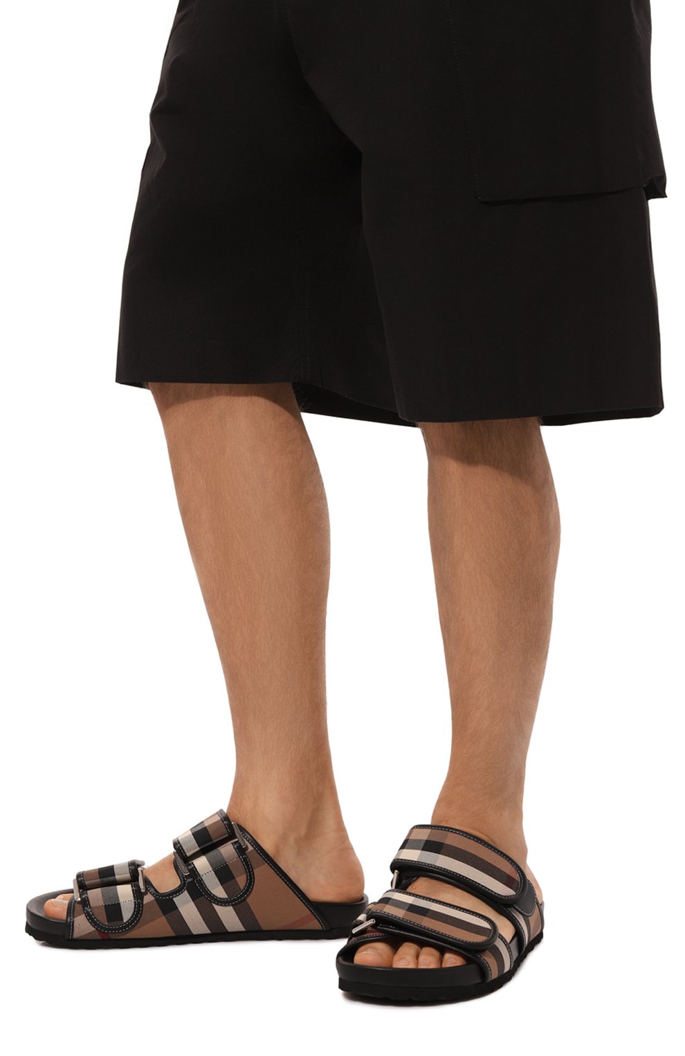 Комбинированные шлепанцы thornham BURBERRY, арт. 8055823, фото 3