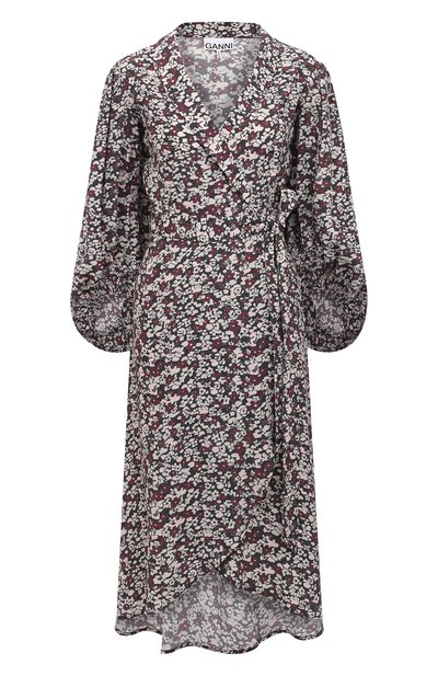 Женское платье из вискозы GANNI, арт. F5762