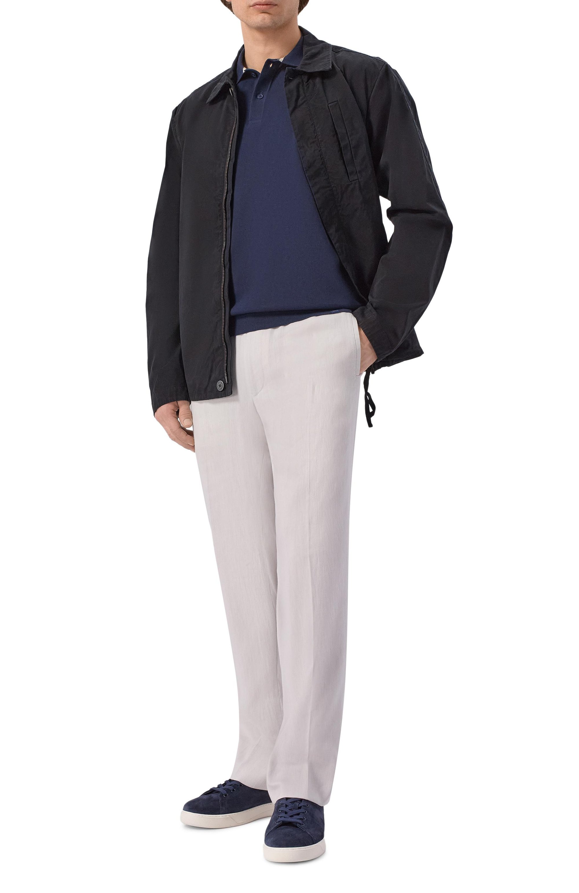 Хлопковое поло PAUL&SHARK, арт. 25411610_001, фото 2