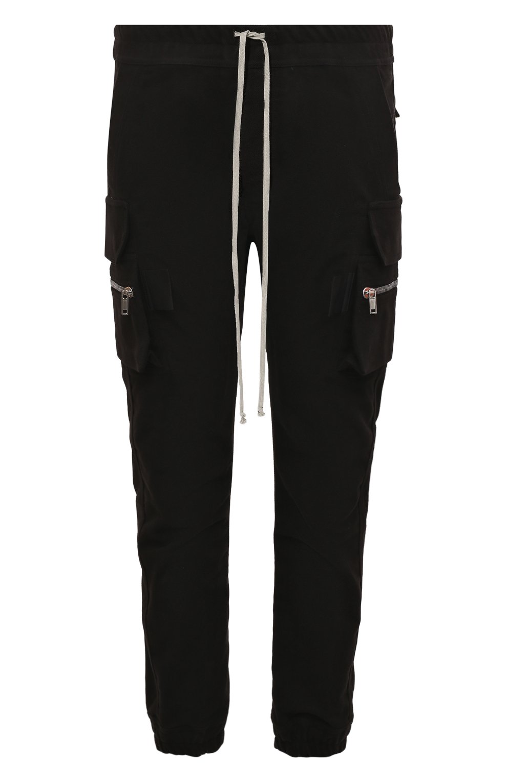 Хлопковые джоггеры RICK OWENS, арт. RU02C7396/TB, фото 1