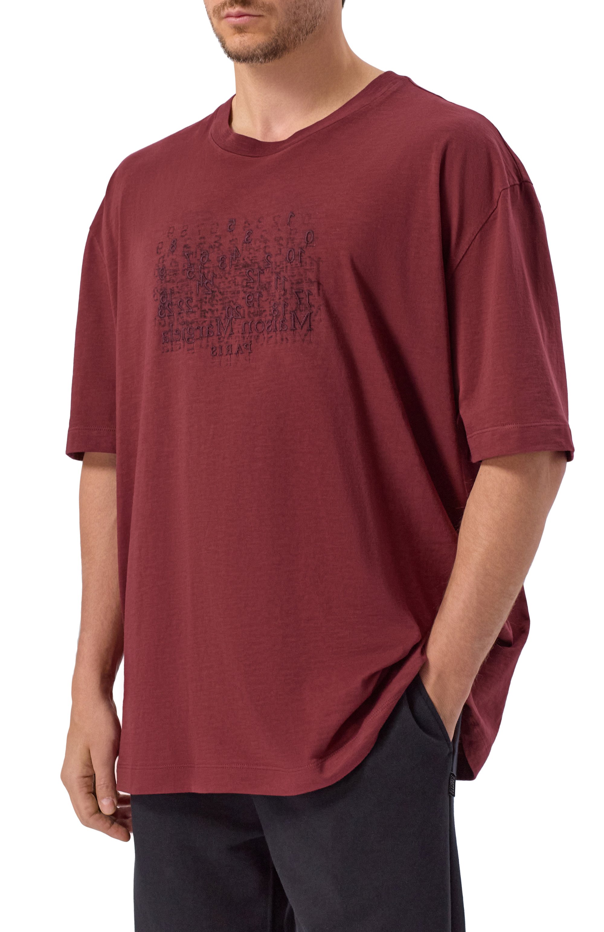 Хлопковая футболка MAISON MARGIELA, арт. S50GC0730/M20164, фото 3