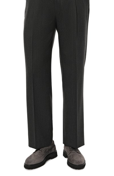 Замшевые дерби CAMERLENGO, арт. 16591/ANTRACITE, фото 3