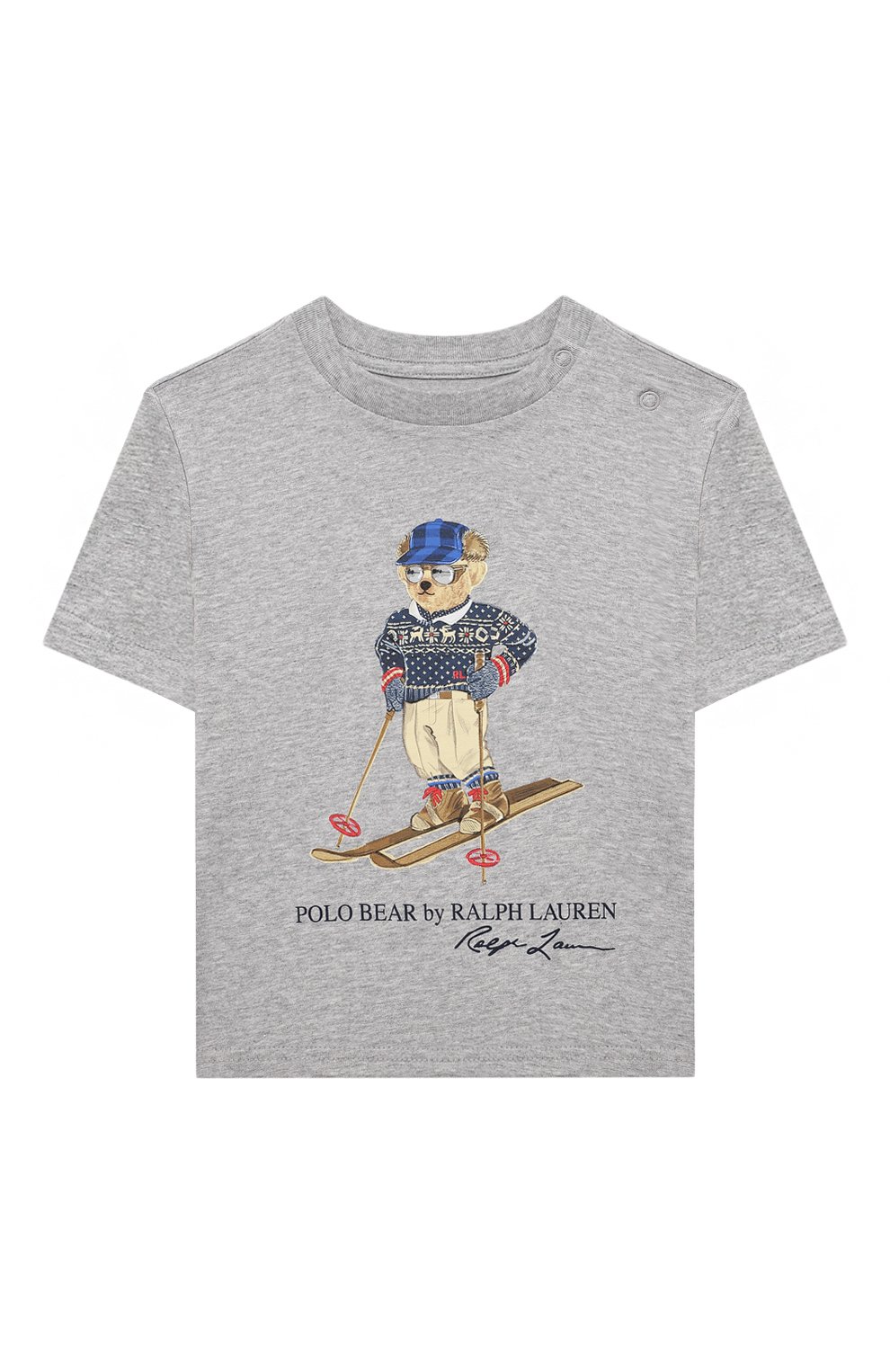 Хлопковая футболка POLO RALPH LAUREN, арт. 320853790, фото 1