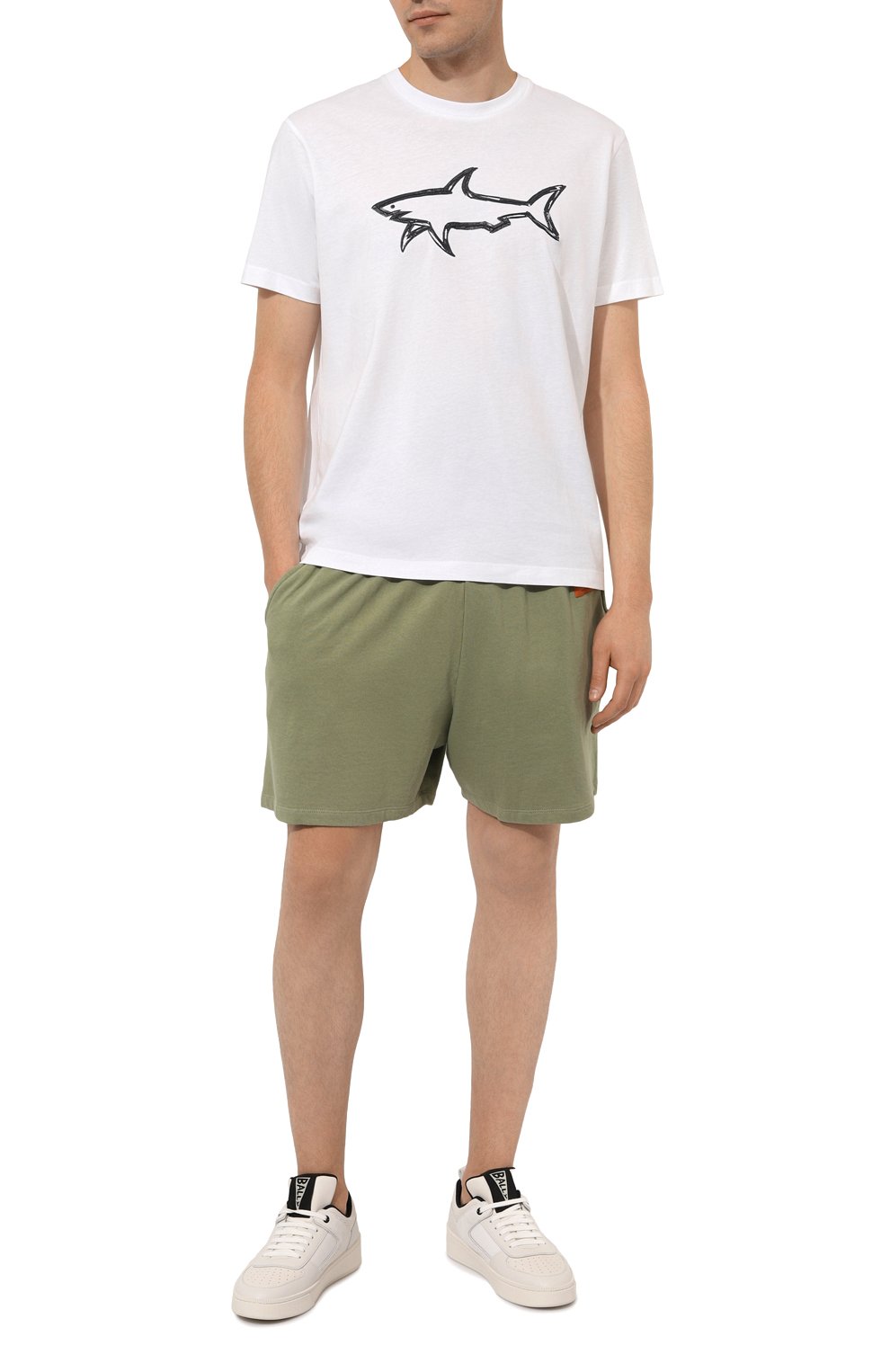 Хлопковая футболка PAUL&SHARK, арт. 12311633, фото 2