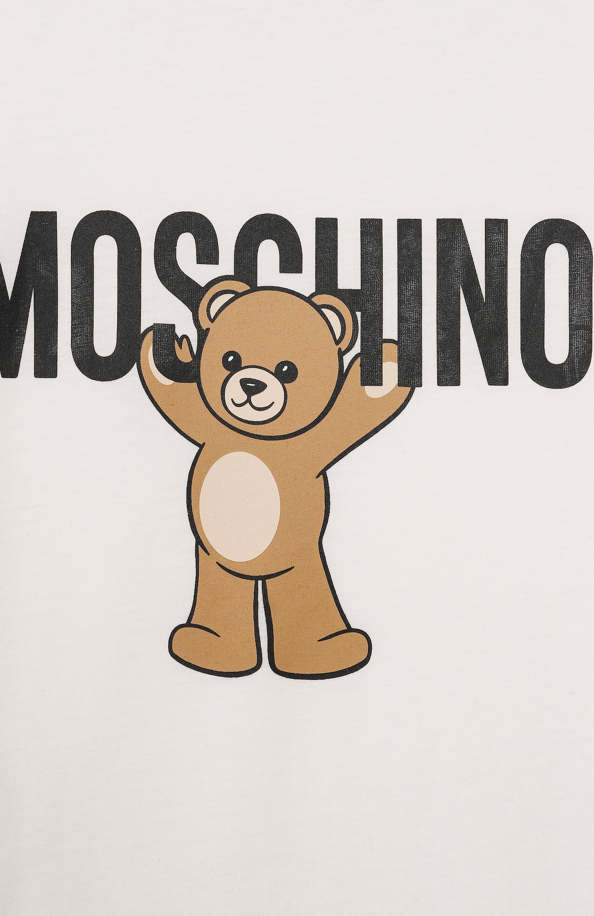 Хлопковая футболка MOSCHINO, арт. HMM05G/LAA10/10-14, фото 3
