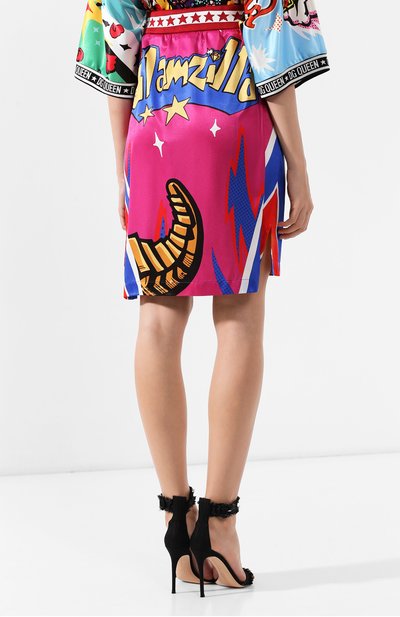 Юбка с принтом DOLCE & GABBANA, арт. F4BLAT/G7SFN, фото 4