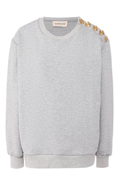 Женский хлопковый свитшот ALEXANDRE VAUTHIER, арт. 193T01001 0191-1004